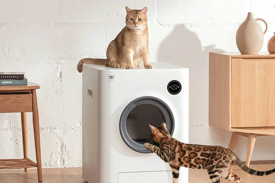 easy to clean litter box